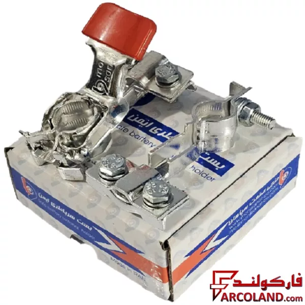 پک سرباطری اهرمی فابریکی مثبت و منفی ایمن مناسب پژو 207