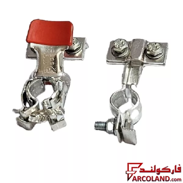پک سرباطری اهرمی فابریکی مثبت و منفی ایمن مناسب پژو 207