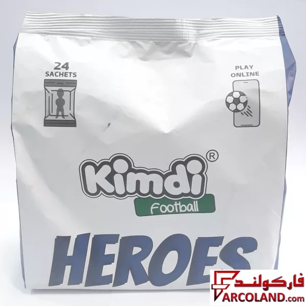 کیمدی کارت فوتبال هیرو مدل Heroes 2026 پک 24 عددی