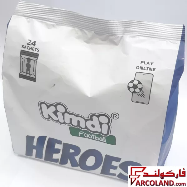 کیمدی کارت فوتبال هیرو مدل Heroes 2026 پک 24 عددی