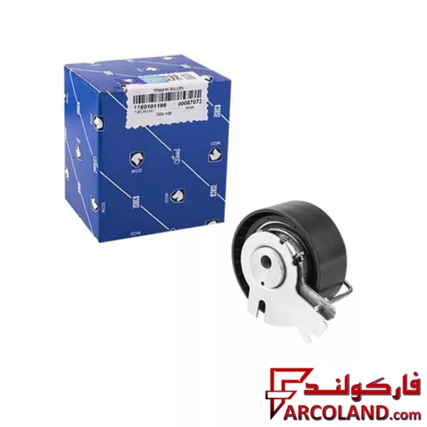 بلبرینگ سفت کن تسمه تایم ایساکو مدل 11601011 مناسب پژو 206 تیپ 2 ، تیپ 3 و صندوقدار V20