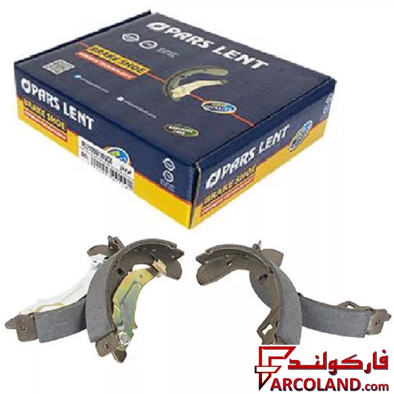 تصویر محصول لنت ترمز عقب پارس مدل PL71059-1BSOE صادراتی اهرم دار مناسب تیبا