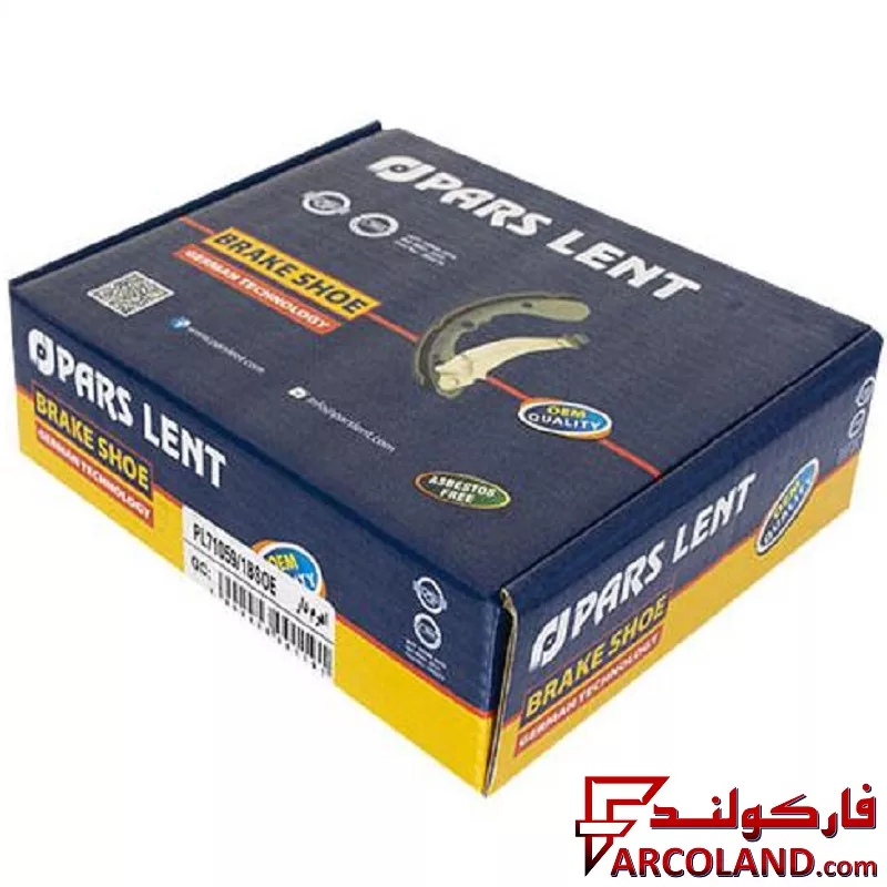 تصویر محصول لنت ترمز عقب پارس مدل PL71059-1BSOE صادراتی اهرم دار مناسب تیبا