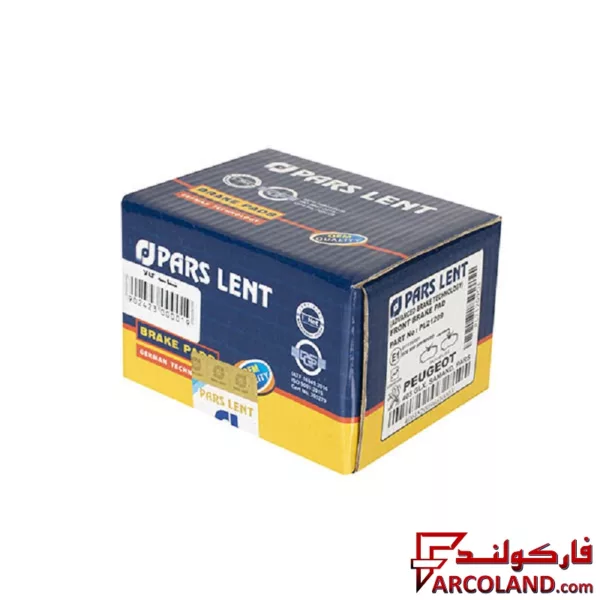 لنت ترمز جلو پارس مدل PL21209 صادراتی مناسب سمند