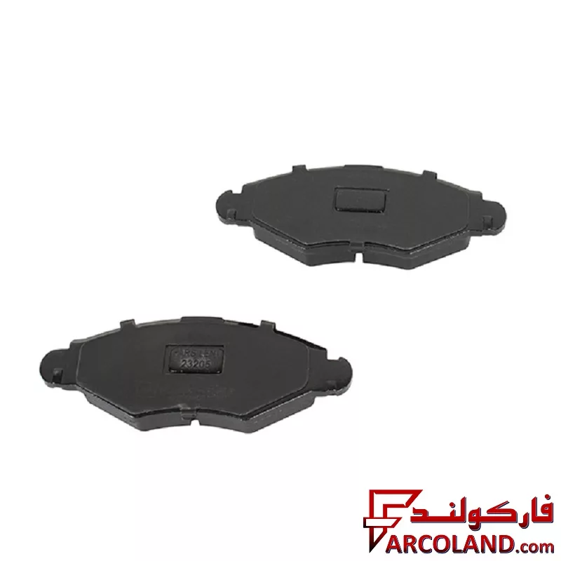 لنت ترمز جلو پارس مدل PL23597 صادراتی مناسب پژو 206 تیپ 2