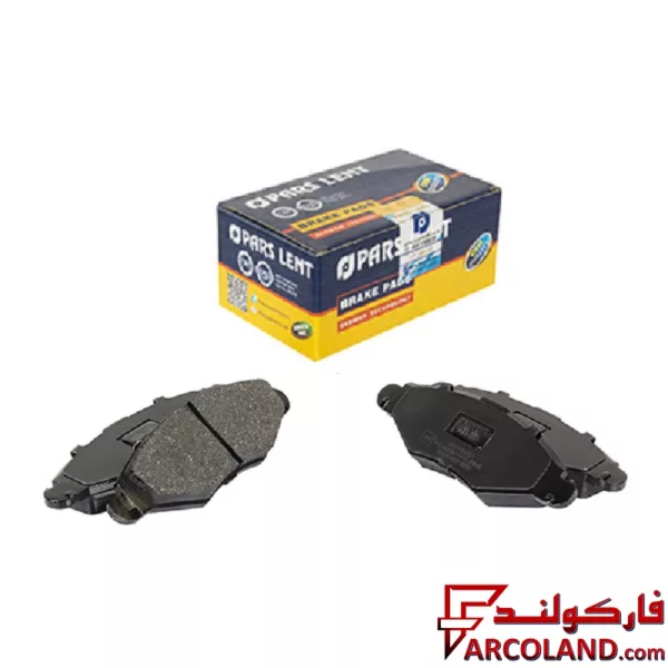 لنت ترمز جلو پارس مدل PL23597 صادراتی مناسب پژو 206 تیپ 2