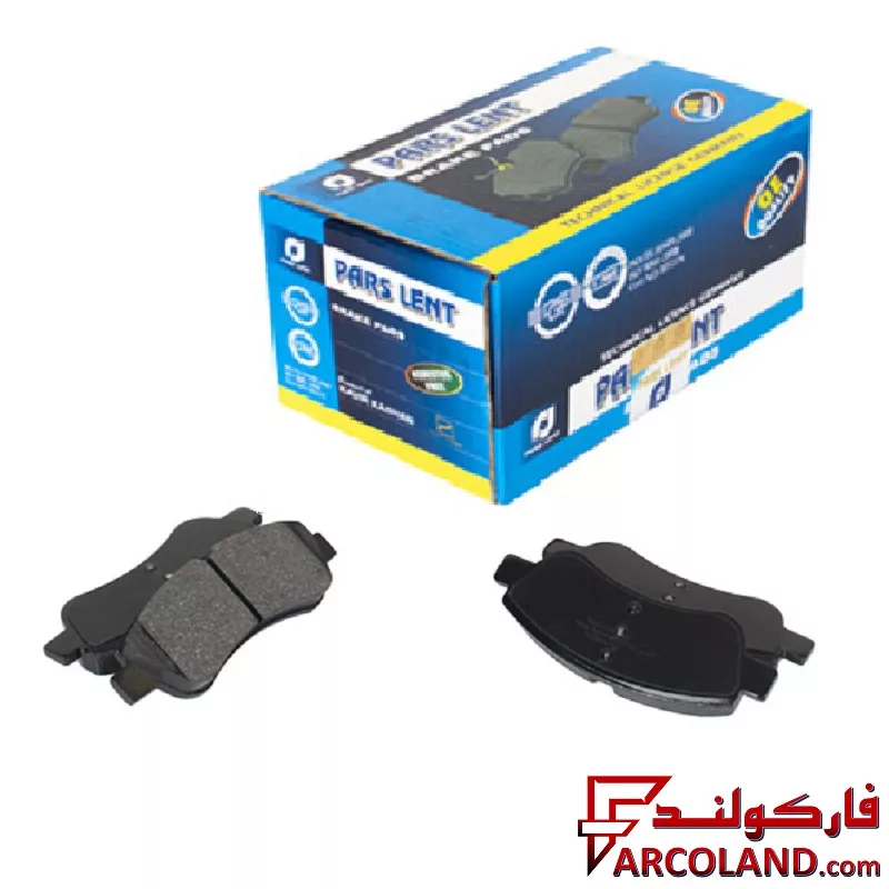 لنت ترمز جلو پارس مدل PL23954 صادراتی مناسب پژو 206 تیپ 5 , تیپ 6 و صندوقدار V2,V8,V9