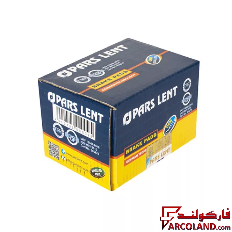 لنت ترمز جلو پارس مدل PL24347 صادراتی مناسب برلیانس H220 و H230