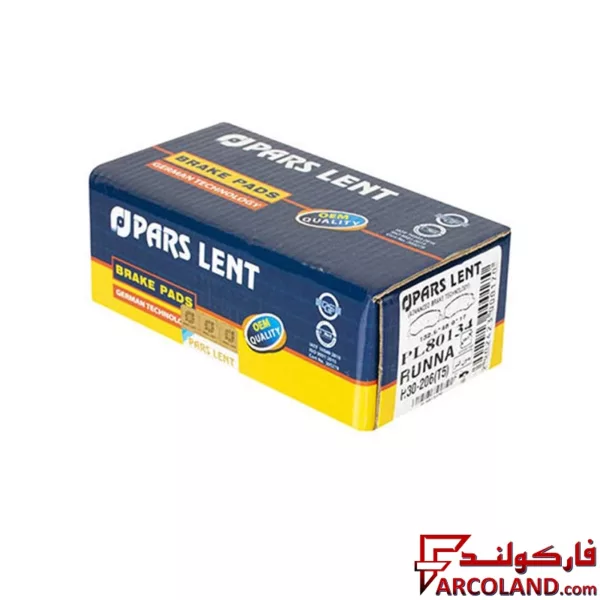 لنت ترمز جلو پارس مدل PL80134 صادراتی مناسب رانا