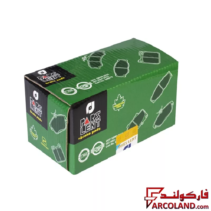 لنت ترمز جلو پارس مدل متالیک مناسب دنا