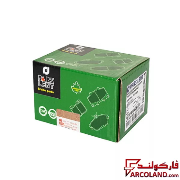 لنت ترمز جلو پارس مدل متالیک مناسب سمند