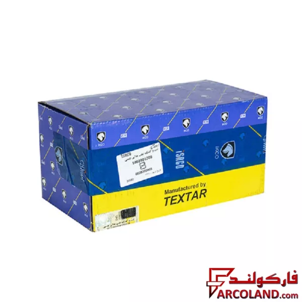 لنت ترمز عقب تکستار مدل 1460101708 مناسب پژو 206 تیپ 3