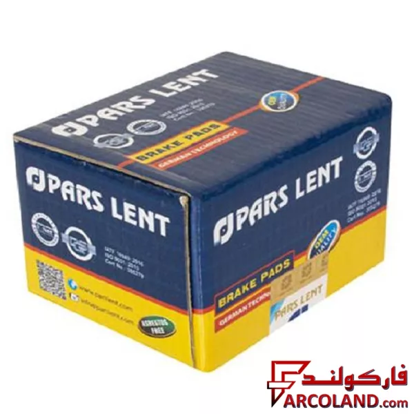 لنت ترمز جلو پارس مدل PL23215 صادراتی مناسب رنو مگان