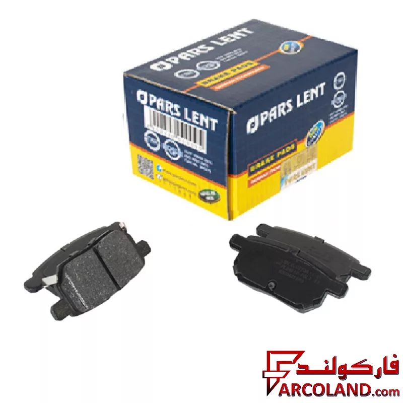 لنت ترمز عقب پارس مدل PL24610 صادراتی مناسب آریو