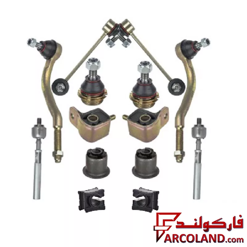 مجموعه جلوبندی کامل امیرنیا مناسب سمند