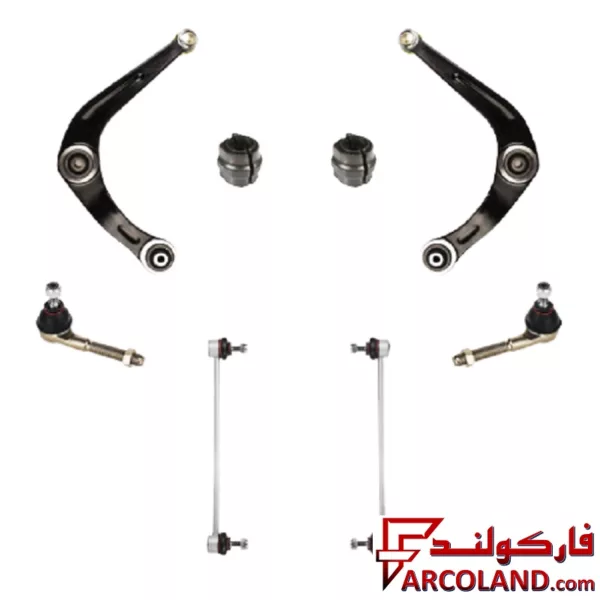 مجموعه جلوبندی امیرنیا مناسب پژو 207