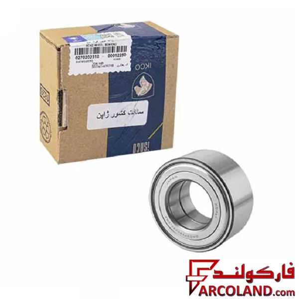 بلبرینگ چرخ جلو ایساکو مدل 02702023 مناسب پژو 206 تیپ 2 ، تیپ 3 و صندوقدار V20