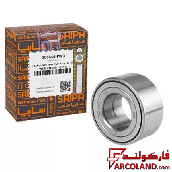 بلبرینگ چرخ جلو سایپا یدک مدل (دو ردیفه بهبود یافته) مناسب تیبا
