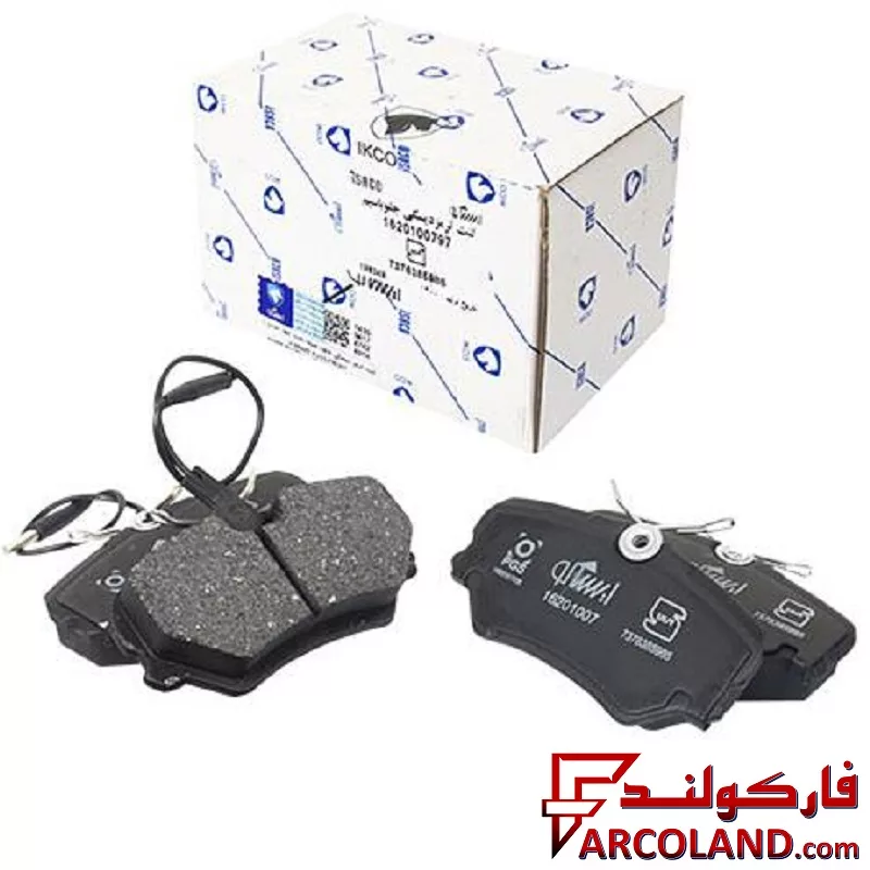 لنت ترمز جلو ایساکو مدل 1620100797 مناسب سمند