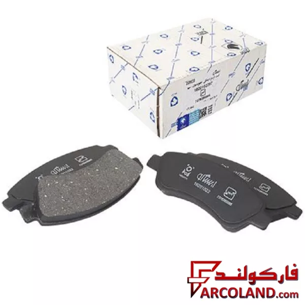 لنت ترمز جلو ایساکو 1620102297 مناسب پژو 206 تیپ 5 ، تیپ 6 و صندوقدار V9,V8,V2