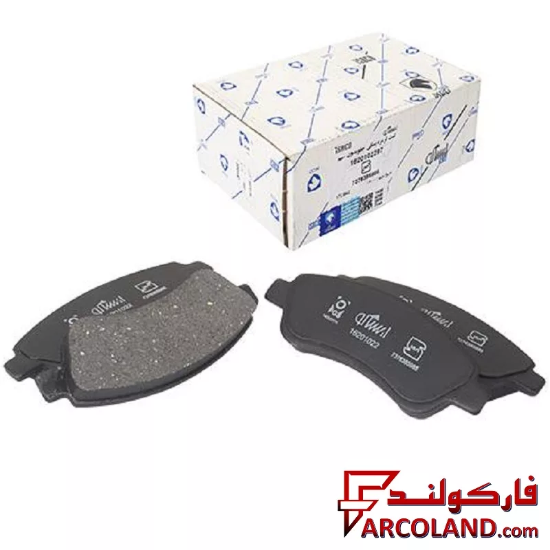لنت ترمز جلو ایساکو مدل 1620102297 مناسب پژو 207