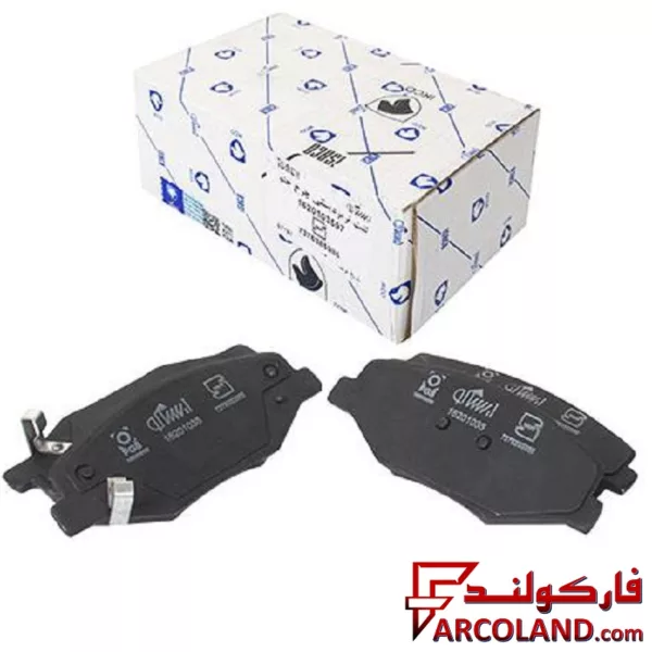 لنت ترمز جلو ایساکو مدل 1620103597 مناسب دنا