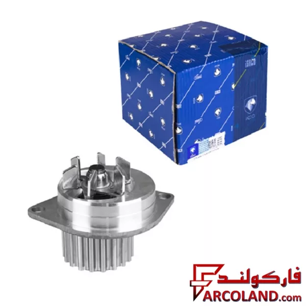 واتر پمپ ایساکو مدل 03606015 مناسب پژو 206 تیپ 5 , تیپ 6 و صندوقدار V2,V8,V9