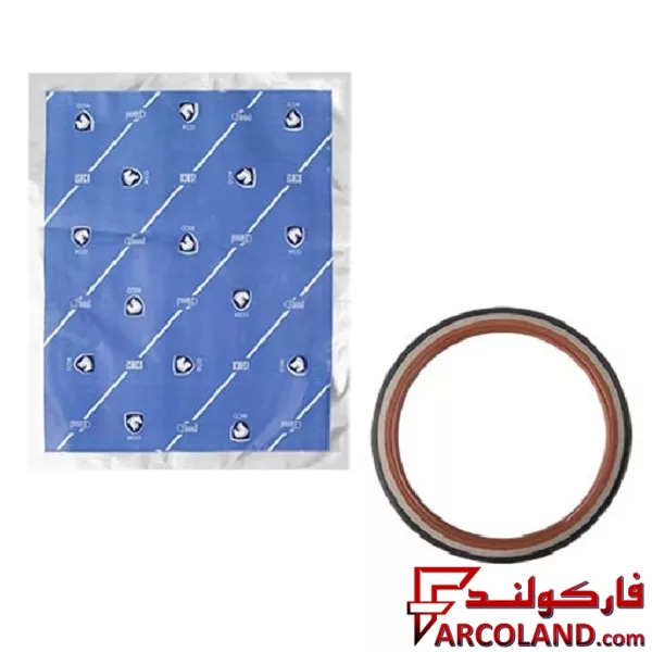 کاسه نمد ته میل لنگ ایساکو مدل 01702002 مناسب سمند (باریک)