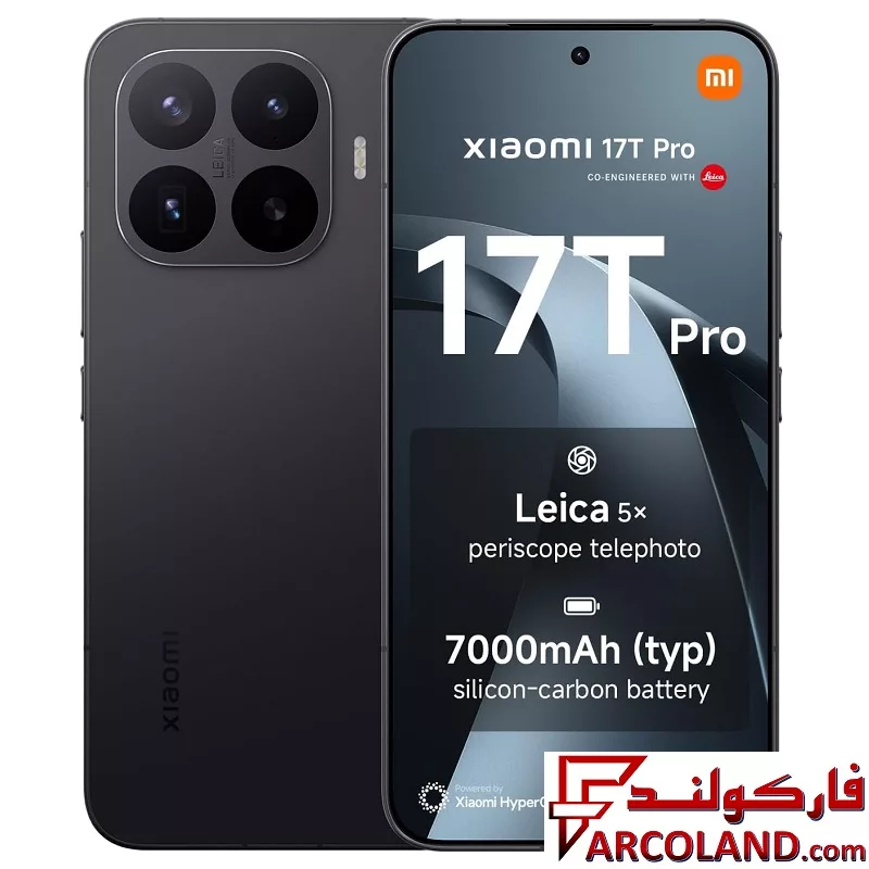 گوشی موبايل شیائومی مدل 5G 17T Pro 5G ظرفیت 256 گیگابایت رم 12 گیگابایت