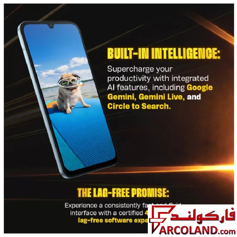 گوشی موبايل شیائومی مدل Poco C81 ظرفیت 64 گیگابایت رم 4 گیگابایت